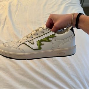 COPY - Vans lowland CC comfort cush green flame shoes